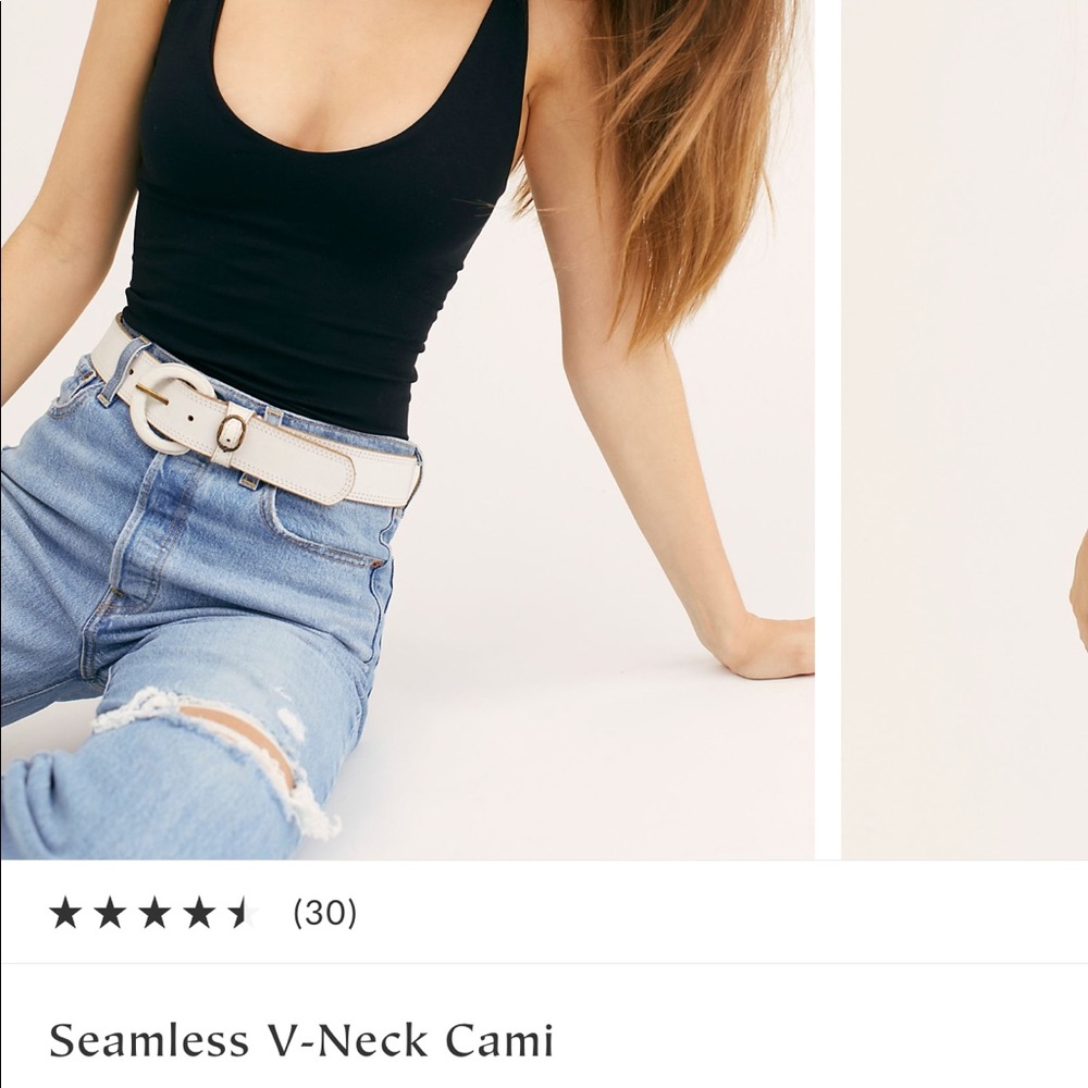 ❌SOLD❌ Free People seamless v-neck cami